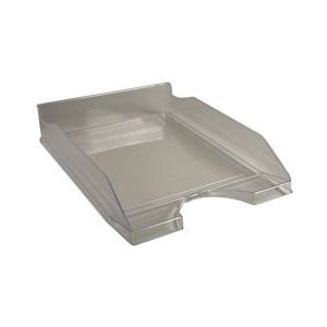 Exacompta 12327D 10x ECOTRAY brievenbak, Office, grijs transparant - grijs Synthetisch materiaal 12327D