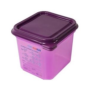 Araven GN container, allergeen - paars Polypropyleen, kunststof 5546/150