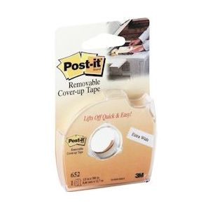 Post-it correctietape 8 mm met afroller, op blister - 3134375063081