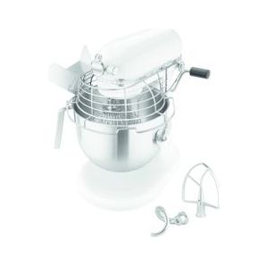 KitchenAid Spiraalmixer | Wit | 6.9L | Vaste Kom | 230V | Komlif | 287x371x417(h)mm - Roestvrij staal BAR-A1500510