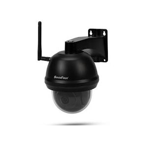 SecuFirst CAM214Z Dome Camera zwart - IP Camera draai- en kantelbaar voor buiten - FHD 1080P - zwart CAM214Z