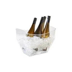 APS Wijn / champagne koeler 32 x 21,5 cm, H: 24,5 cm - transparant Synthetisch materiaal 36087