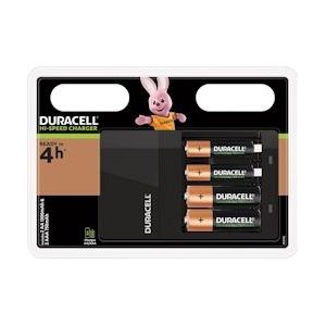 Duracell batterijlader Hi-Speed Value Charger, inclusief 2 AA en 2 AAA batterijen, op blister - 5000394117211