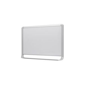 Bi-Office Mastervision Magnetisch Emaille Whiteboard, Kleur: Grijs, 120x90 cm - wit Keramiek MVI050406
