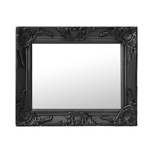 vidaXL-Wandspiegel-barok-stijl-50x40-cm-zwart