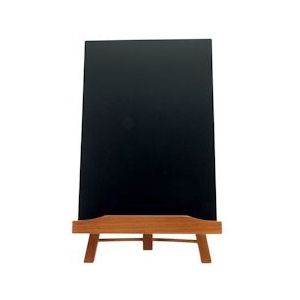 Securit® Multifunctioneel Junior A4 Tafelkrijtbord Mahonie  36x22 cm|0,4 kg - bruin Massief hout JUN-M-A4