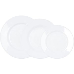 Luminarc Plumi Glazen Servies 18 Stuks 6 Personen - meerkleurig Glas 9435586