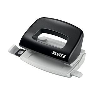 Leitz NeXXt mobiele perforator, 10 blad, zwart - 50580095