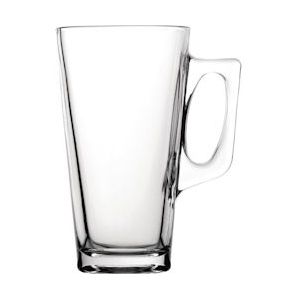 Utopia conische koffieglazen 25cl - transparant Glas F859