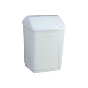 Rubbish bin Denox White 55 L