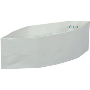 Schneider - Papieren bakkersmuts, wit, neutraal zonder opdruk - wit Papier 120100
