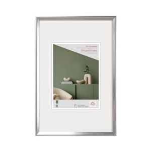walther + design Desire kunststof fotolijst, zilver, 40 x 60 cm - DEX070S