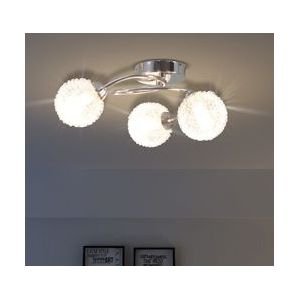 vidaXL Plafondlamp voor 3 G9 gloeilampen 120 W - 50486