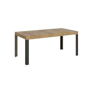 Itamoby Uitschuifbare tafel 90x180/284 cm Natural Oak Line Antraciet Structuur - VETALIN180ALL-QN-AN