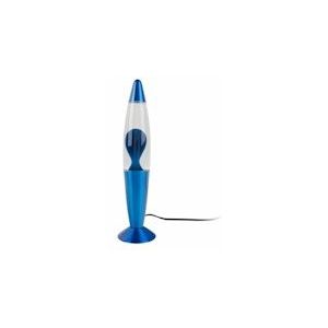 Leitmotiv Tafellamp Funky Rocket Lava - Blauw - Ø8.6x35.5cm - blauw 8714302740183
