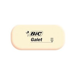 Bic gum Galet, Doos van 12 - wit 318593