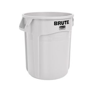 Rubbermaid Ronde Brute container - 75,7 ltr - wit - wit Kunststof 76013450