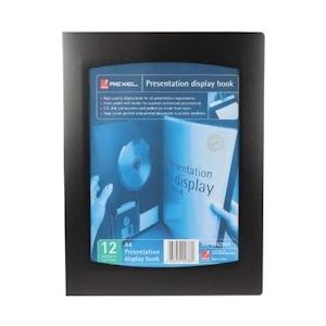 Rexel showalbum Professional Display Book voor ft A4, 12 tassen - blauw Papier 5028254013367