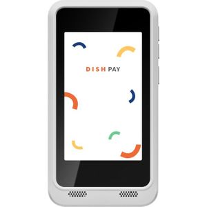 DISH by METRO DISH Pay Now - Contactloze kaartlezer met oplaadstation, 7.55 x 1.47 x 14.05 cm, wit - wit Multi-materiaal 15573