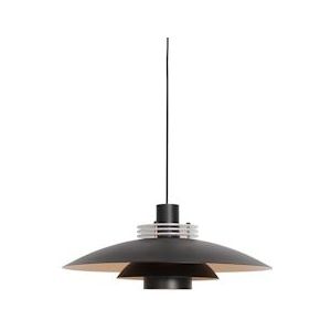 Anne Light and home hanglamp Flinter - zwart - luminium - 47 cm - E27 fitting - 3330ZW