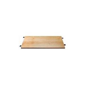 Möbilia plank in MDF fineer | voor model 12020048 + 12020049 | B 80 x D 30 x H 2,5 cm | naturel | 12020051 | REGAL serie - beige Vervaardigd hout 12020051
