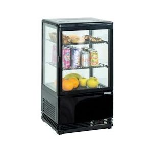 Mini koelvitrine 58L Zwart CVR58LN Casselin - CVR58LN