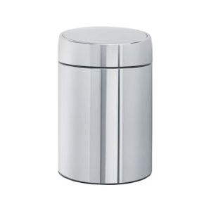 Brabantia RVS-afvalemmer Roestvrij-staal 215 mm 210 mm 330 mm zilver - zilver Roestvrij staal 55477560