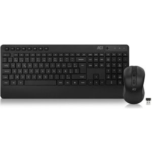 ACT AC5730 toetsenbord Inclusief muis Universeel RF Draadloos Zwart