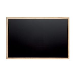 MAUL krijtbord zwart met houten frame 30x40cm - 4002390039130