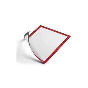 Durable Duraframe magnetic infokader - A4 formaat - Rood - rood Kunststof 486903