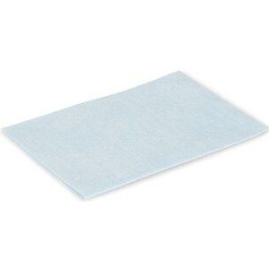 Disposable Microvezeldoek - 25 x 33 cm - blauw - voordeelpak 14 x 50 stuks - Greenspeed - wegwerp doeken - 3101305