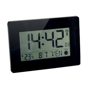 Orium By CEP Digitale Radiogestuurde Klok met LCD Scher - Multifunctionee - Ft 22,9 X 2,7 X 16,2 cm