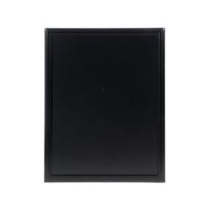 Securit® Universeel Wandkrijtbord In Zwart (L)  70x90 cm|4,8 kg - zwart Massief hout WBU-BL-70