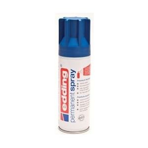 Edding Permanent Spray 5200, 200 ml, gentiaanblauw mat - blauw Papier 4004764966844