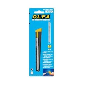 Olfa 180 - Cutter - 138mm - Zwart - zwart 0091511100181