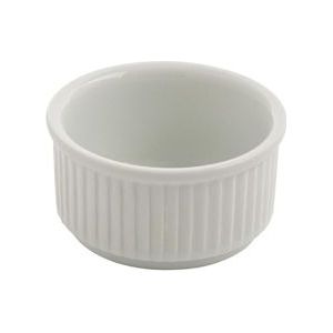 Olympia Stapelbare Witte Porselein Ramekin 8,5 cm | 12 stuks