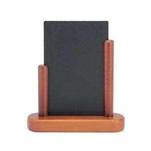 Securit tafelkrijtbordje mahonie 17x15,5cm - bruin ELE-M-SM