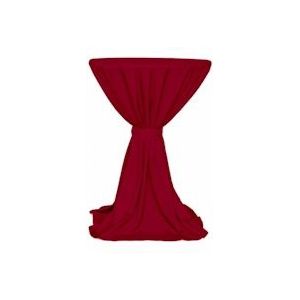 Gastro Uzal Milano stooftafel plafond overstroom 60 - 80 cm Bordeaux - rood 7099