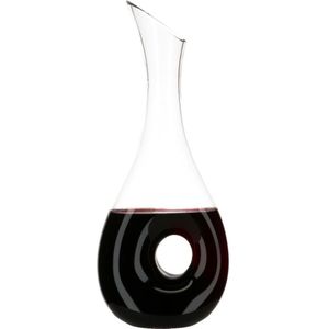 Vinata Liguria decanter - 1.2 Liter - Karaf kristal - Wijn decanteerder - Handgemaakte wijn beluchter - transparant Kristalglas WK-DECA-LIGURIA