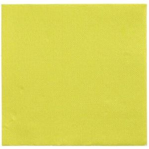Papstar 900 servetten "DAILY Collection" 1/4-vouw 32 cm x 32 cm limegroen - groen 4002911780251
