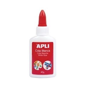 Apli witte lijm 40 g - blauw Papier 8410782128489