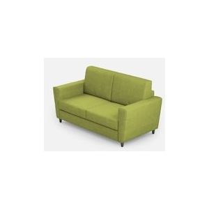 Yasel 2-zitsbank (twee zitplaatsen van 60 cm) buitenafmetingen L.152cm, kleur groen - VEDIVYASEL120-D06