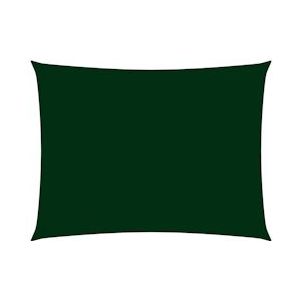 vidaXL Zonnescherm rechthoekig 2x4,5 m oxford stof donkergroen - groen 135478