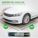 VerminBuster Anti Marter Mat voor onder auto - 200 x 150 cm - Marterverjager Afweermiddel Outdoor - Steenmarter verjager auto - zwart 8719327596449