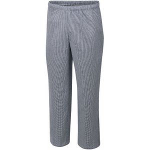 METRO Professional Unisex koksbroek, 100% katoen, maat S, zwart/wit geruit - S meerkleurig 4337255613003