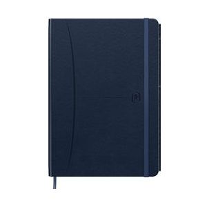 Oxford Signature Smart Journal, ft A5, gelijnd, blauw, Pak van 5 - 3020120180090