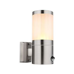 Globo Lighting Globo Buitenlamp staaledelstaal zilver glanzend, 1x E27 - zilver Roestvrij staal 32014S