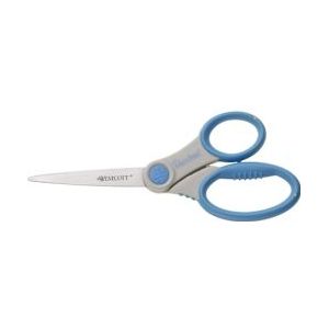 Westcott Elite Microban schaar 18 cm Softgrip, asymmetrische ogen - 4027521307704