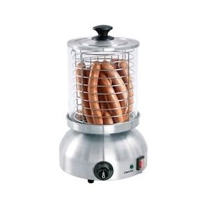 Bartscher Hotdogkoker | Rond | Elektrisch | 230V | 295x295x415(h)mm - Roestvrij staal A120407
