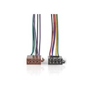 Nedis ISO-Kabel voor Autoradio - ISO-compatibiliteit: Standaard - 0.15 m - Rond - PVC - Doos - 5412810427338